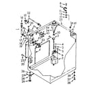 Kenmore 1107014600 cabinet parts diagram