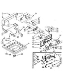 Top and console assibly