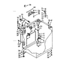 Kenmore 1107015653 cabinet parts diagram