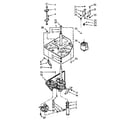 Kenmore 1107015603 drive system diagram