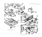 Kenmore 1107015610 top and console assembly diagram