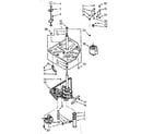 Kenmore 1107015611 drive system diagram