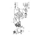 Kenmore 1107015612 drive system diagram
