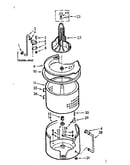Tub and basket assembly
