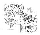 Kenmore 1107014662 top and console assembly diagram