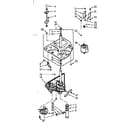 Kenmore 1107014613 drive system diagram