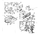 Kenmore 1107014613 top and console assembly diagram