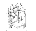 Kenmore 1107015664 cabinet parts diagram