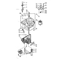 Kenmore 1107014672 drive system diagram