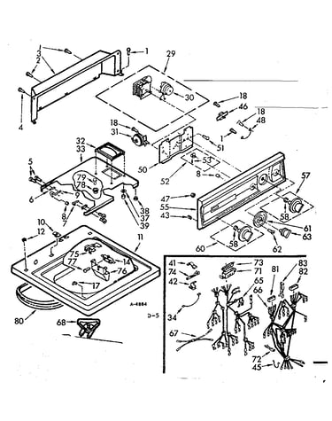 Top and console assembly