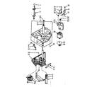Kenmore 1107015676 drive system diagram