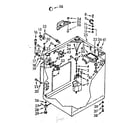 Kenmore 1107014850 cabinet parts diagram