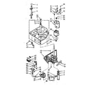 Kenmore 1107014850 drive system diagram