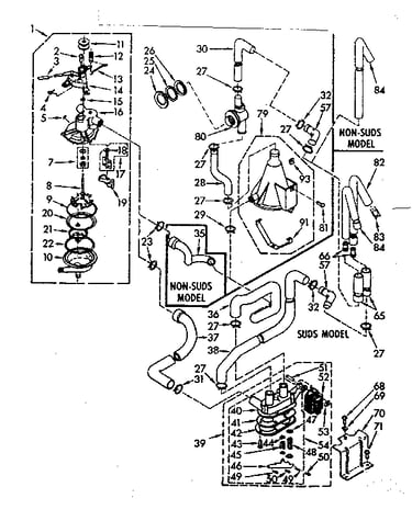 Tub and basket assembly