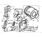 Kenmore 1107017011 bulkhead assembly diagram