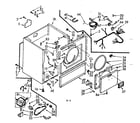 Kenmore 1107017011 cabinet assembly diagram