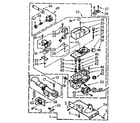 Kenmore 1107017601 burner assembly diagram