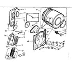 Kenmore 1107018620 bulkhead assembly diagram