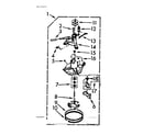 Kenmore 1107033100 pump assembly diagram