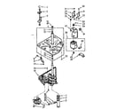 Kenmore 1107033101 drive system diagram