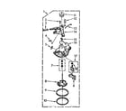 Kenmore 1107033101 pump assembly diagram