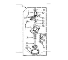 Kenmore 1107033102 pump assembly diagram