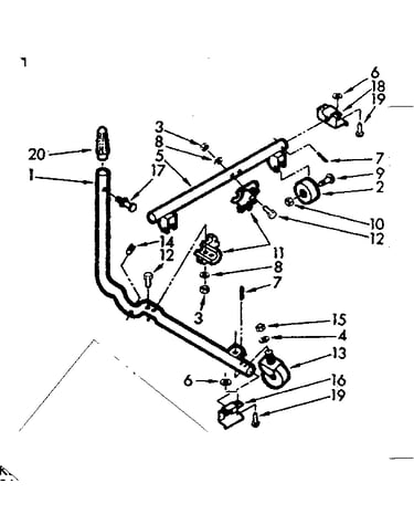 Caster assembly