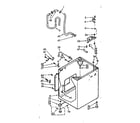 Kenmore 1107033103 cabinet parts diagram