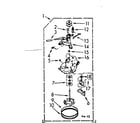 Kenmore 1107033103 pump assembly diagram