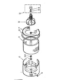 Tub and basket assembly