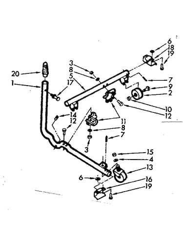 Caster assembly
