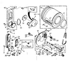 Kenmore 1107057701 bulkhead assembly diagram
