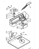 Top and console assembly