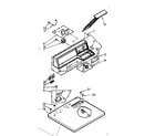 Kenmore 1107057720 top and console assembly diagram