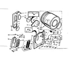 Kenmore 1107058721 bulkhead assembly diagram