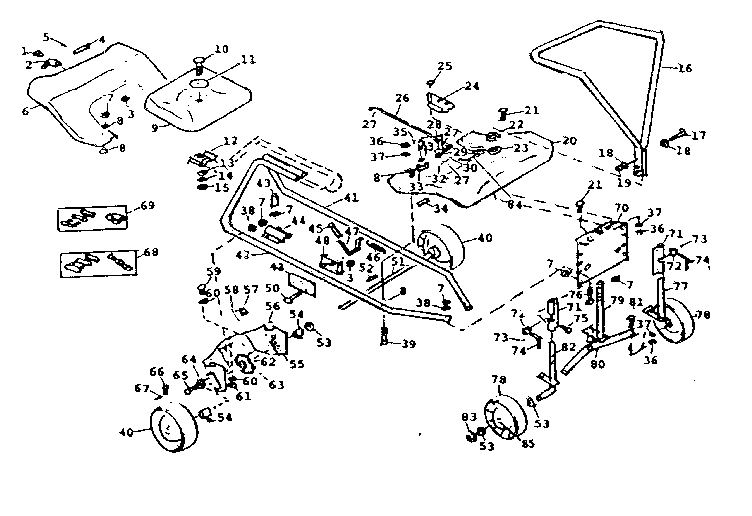 Transaxle/wheel assembly
