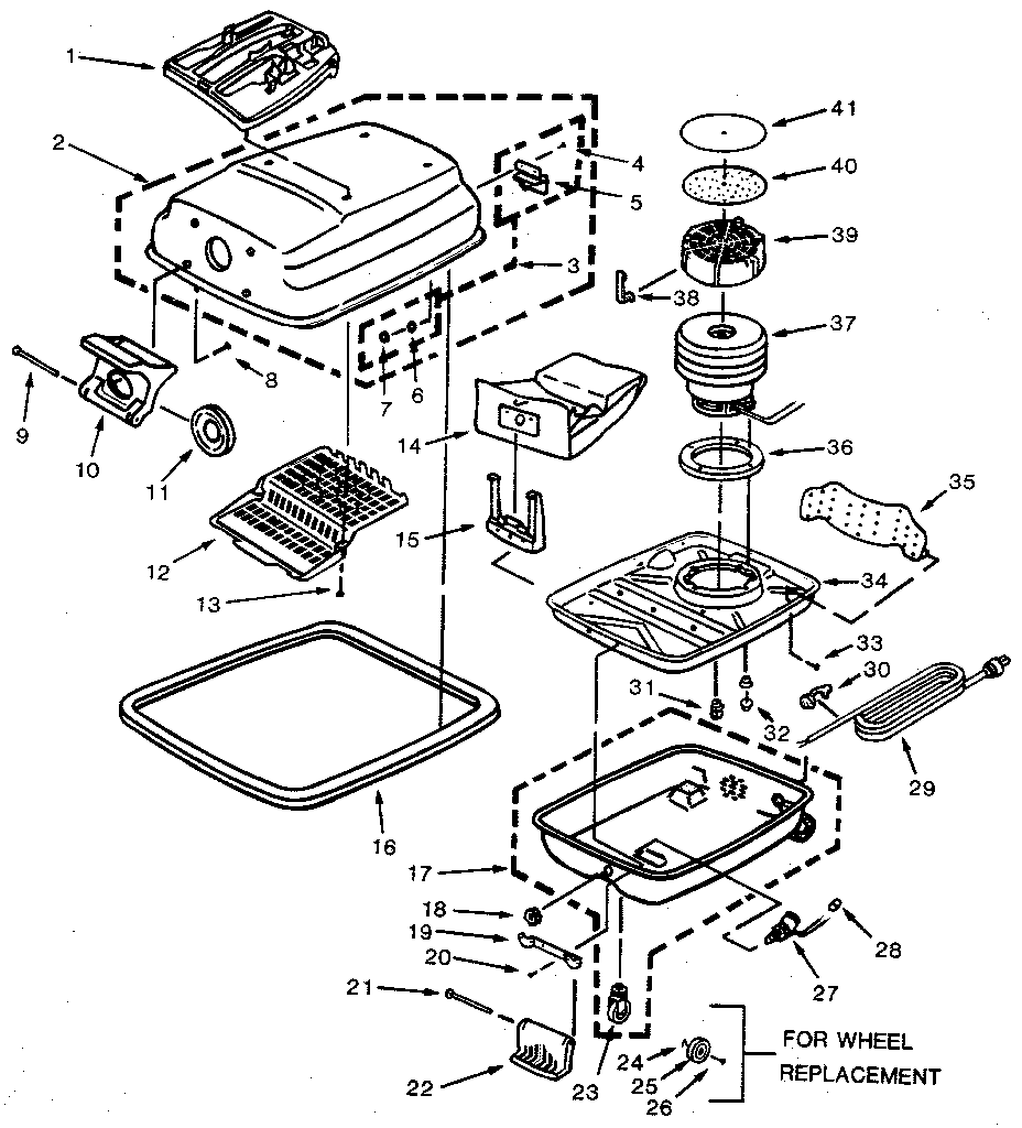 Vacuum cleaner parts