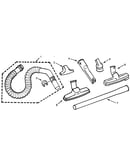 Hose and attachment parts