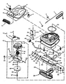 Nozzle and motor assembly