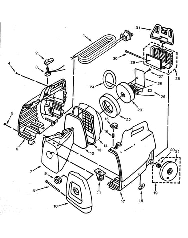 Vacuum cleaner parts