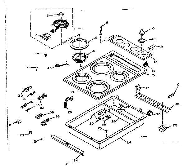 Counter unit parts