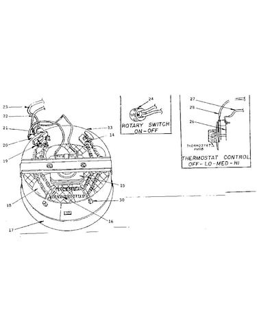 Heating element assembly