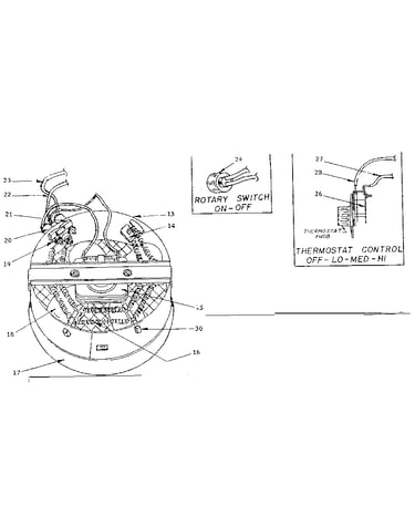 Heating element assembly
