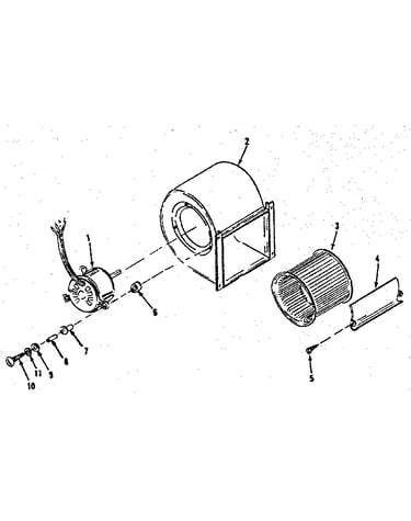 H-q blower assembly