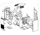 ICP CG-105DA furnace assembly diagram