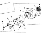 Preway RUN25A-4017 optional forced air blower diagram