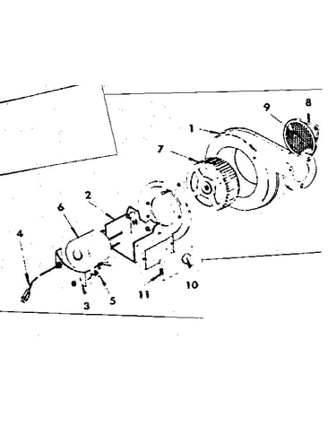 Optional forced air blower