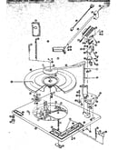 Parts above baseplate of changer