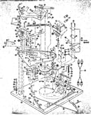 Parts below baseplate of changer