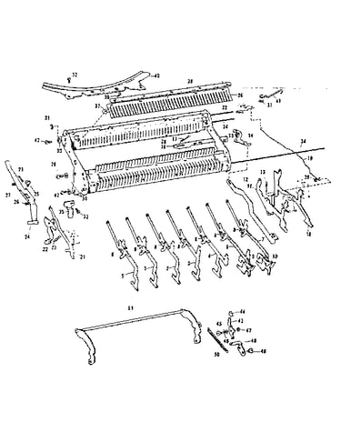 Key lvr, sub frm, margin rel, bk spc, tab & touch control